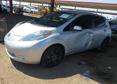 2017 Nissan Leaf S from USA, damaged, VIN 1N4BZ0CP2HC306107